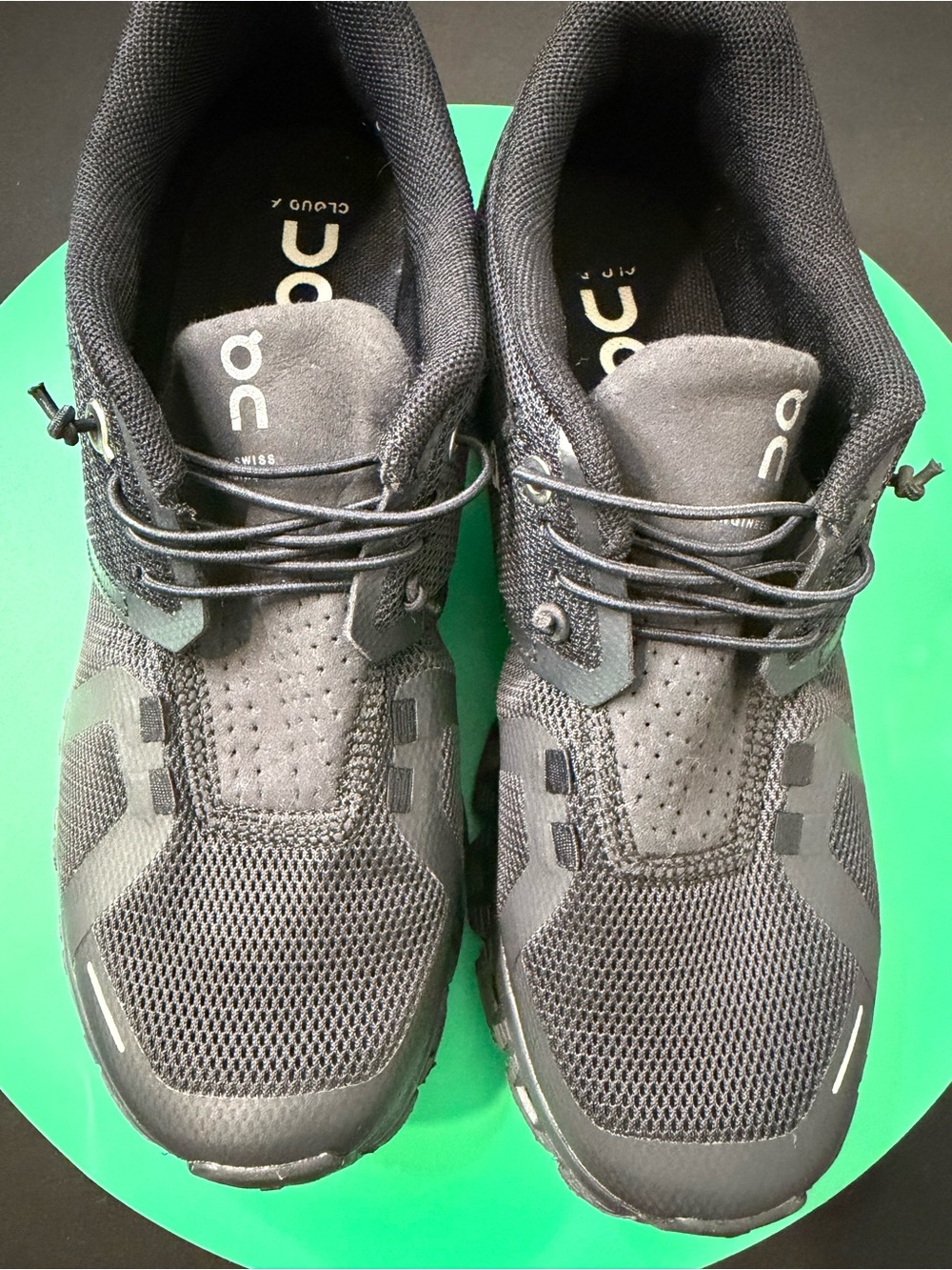 On Cloud 6 Running Womens Lightweight Black Running Shoes - Picture 5 of 10